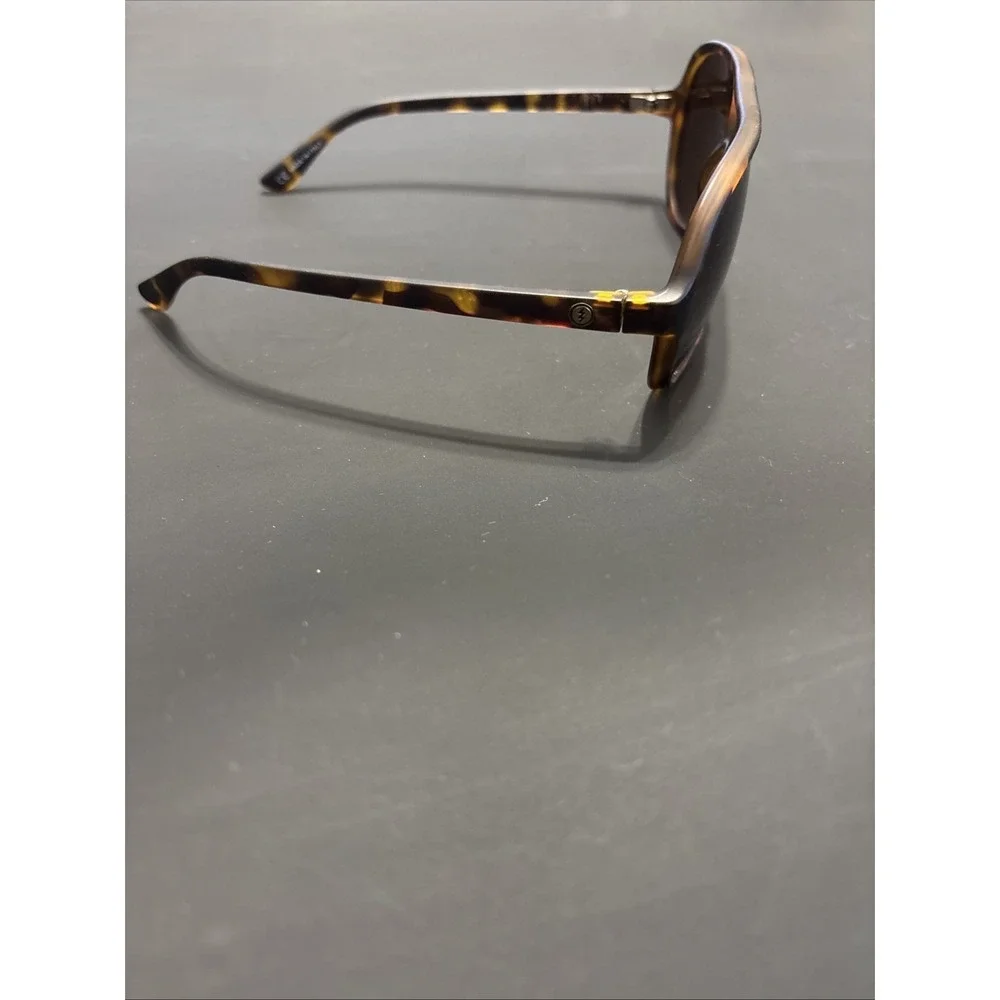 Electric Elsinore Polarized Sunglasses Retro Aviator Tortoise Bronze Tint Italy